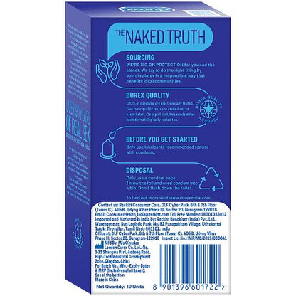 Durex Invisible Close Fit 10 pcs