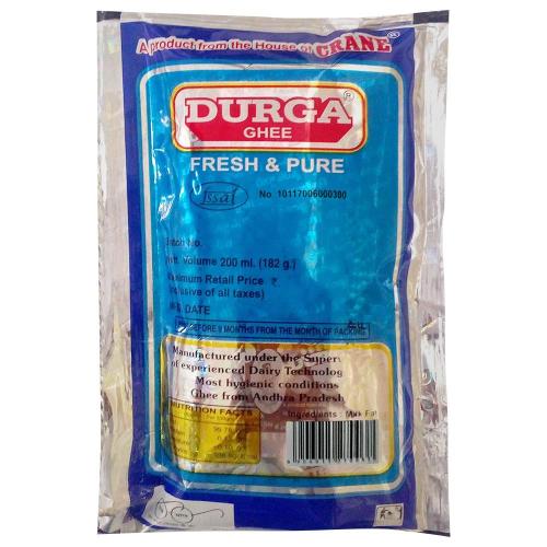 Durga Pure Ghee Pouch 200ml