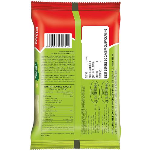 Elite Butter Cup Cake Pack Of 6 140 g