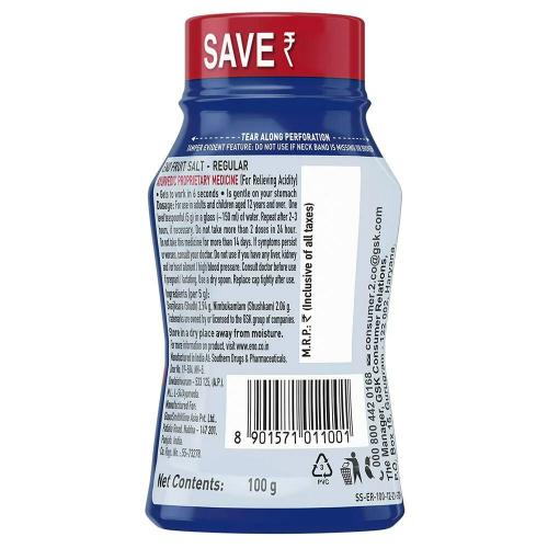 Eno Regular Bottle 100 gm