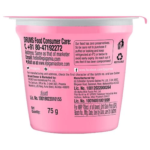 Epigamia Every Day Yogurt Lychee 75 gm