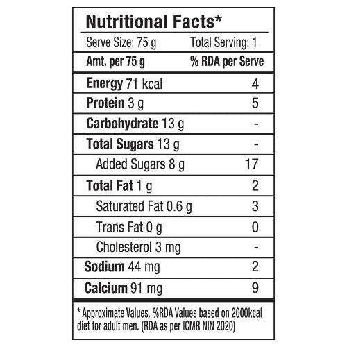 Epigamia Every Day Yogurt Strawberry 75 gm