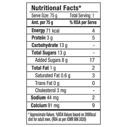 Epigamia Every Day Yogurt Strawberry 75 gm