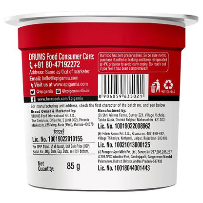 Epigamia Strawberry 85 gm