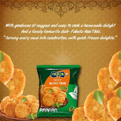 Fabsta Aloo Tikki 350 gm