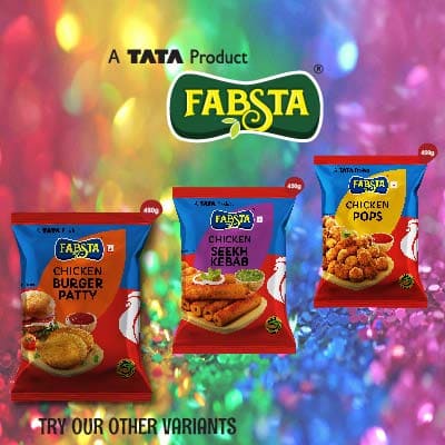 Fabsta Chicken Burger Patty 480gm
