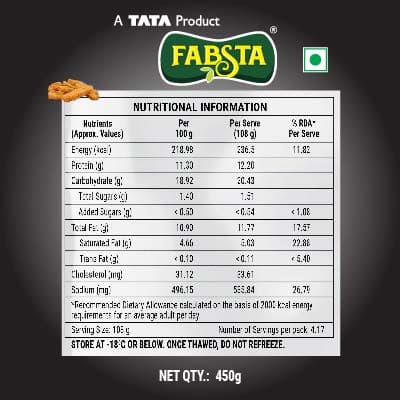 Fabsta Chicken Nuggets 450Gm