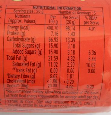 Fabsta Digestive Biscuits 100 gm