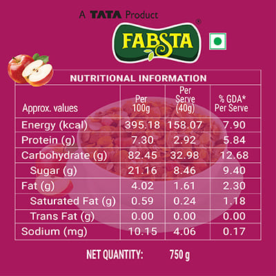 Fabsta Fruit N Nut Muesli Box 500 gm