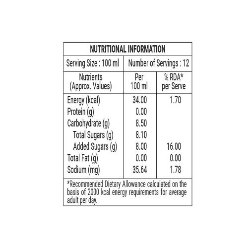 Fabsta Lemon Drink 1.2 Ltr