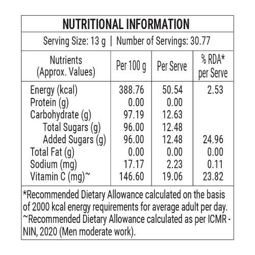 Fabsta Lemon Ice Tea Premix 400 gm