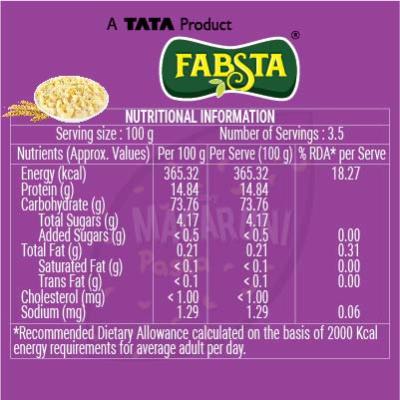 Fabsta Macaroni Pasta 350 gm