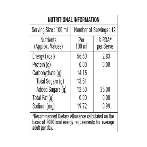 Fabsta Mango Fruit Drink 1.2 ltr