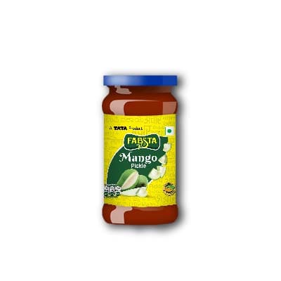 Fabsta Mango Pickle Bottle 300 gm