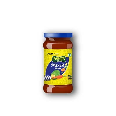 Fabsta Mixed Pickle Bottle 300 gm