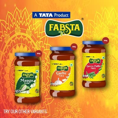 Fabsta Mixed Pickle Bottle 300 gm