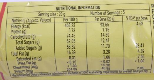 Fabsta Orange Cream Biscuits 100 gm