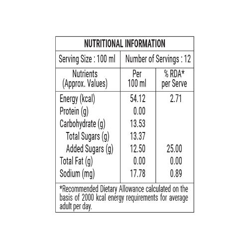 Fabsta Orange Drink 1.2 ltr