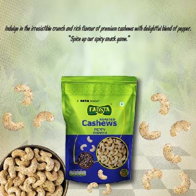 Fabsta Peppy Pepper Cashews 200 gm