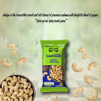 Fabsta Peppy Pepper Cashews 40 gm