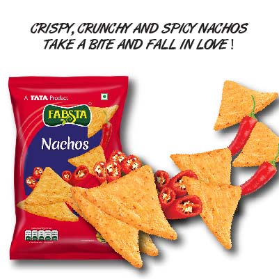 Fabsta Nachos Peri Peri 130 gm