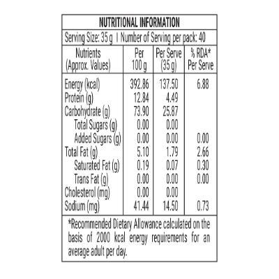 Fabsta Plain Oats 1.4 kg