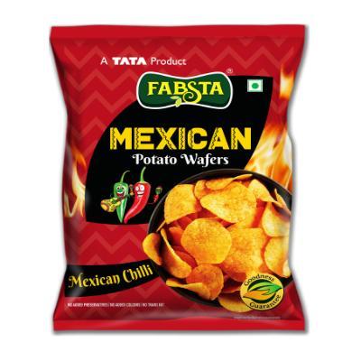 Fabsta Potato Wafers Mexican Chilli 135 Gm