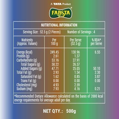 Fabsta Rasgulla Tin 500 gm