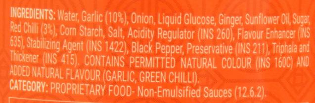 Fabsta Schezwan Chutney 250 Gm