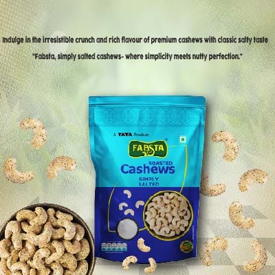 Fabsta Simply Salted Cashews 200 gm