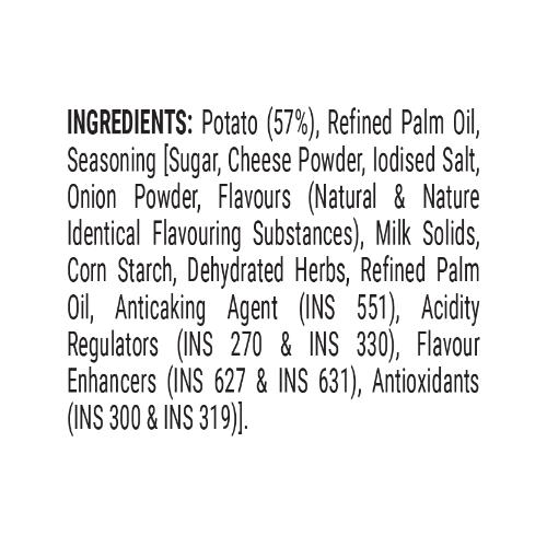 Fabsta Sour Cream N Onion Potato Chips 48 gm