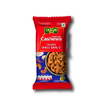 Fabsta Tangy Chilli Garlic Cashew 40 gm