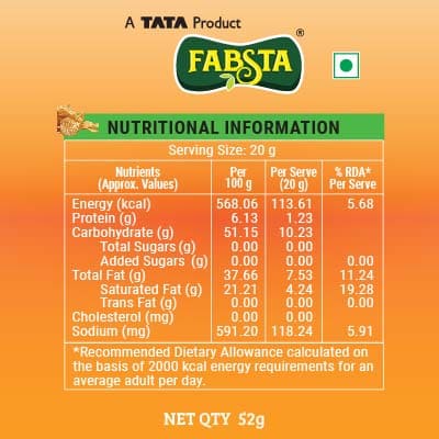 Fabsta Tangy Tomato Potato Chips 48 gm