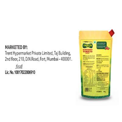 Fabsta Tomato Ketchup Pouch 900 Gm