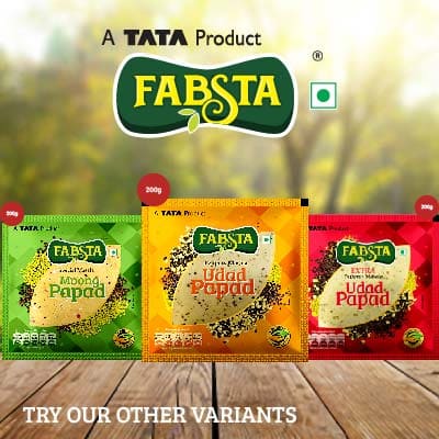Fabsta Udad Papad 200 gm