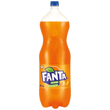 Fanta Orange Carbonated Soft Drink Pet Bottle 2.25 ltr