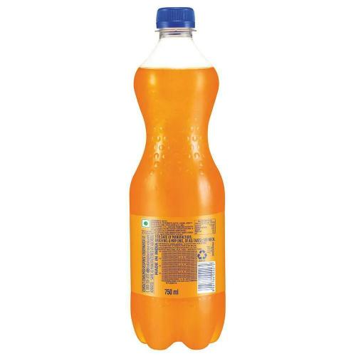 Fanta Orange Carbonated Soft Drink Pet Bottle 750 ml