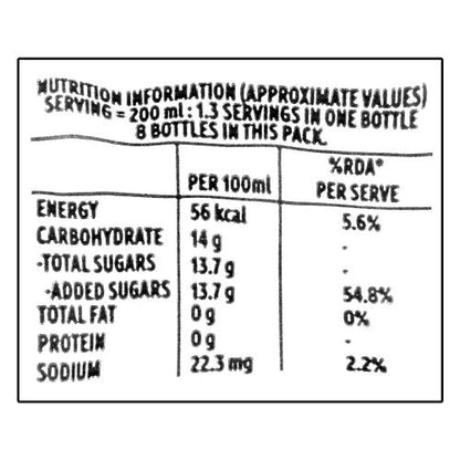 Fanta Orange Carbonated Soft Drink Pet Bottle 8x250 ml