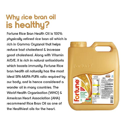Fortune Rice Bran Oil Jar 15 ltr