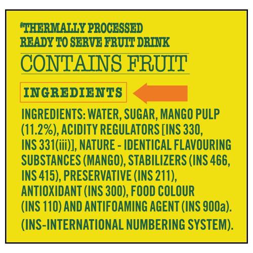 Frooti Mango Juice Bottle 2 ltr
