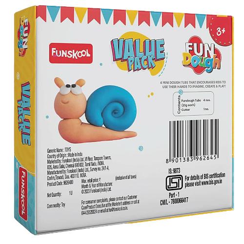 Funskool Fun Dough Box Of Colour Pack 1 pc