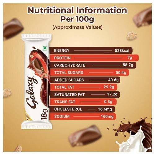 Galaxy Crispy Bar 18 gm