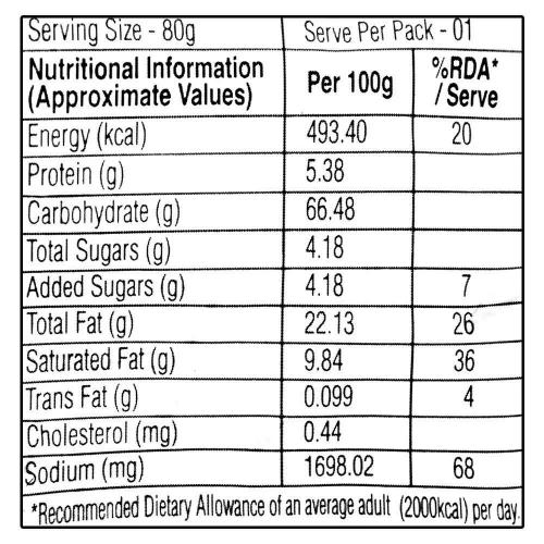 Geki Korean Kimchi Flavour Noodles 80 gm