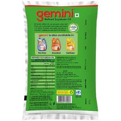 Gemini Soyabean Oil 870 Gm