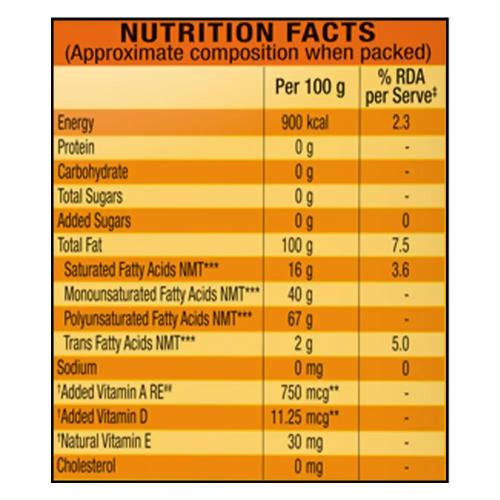 Gemini Sunflower Oil 870 gm