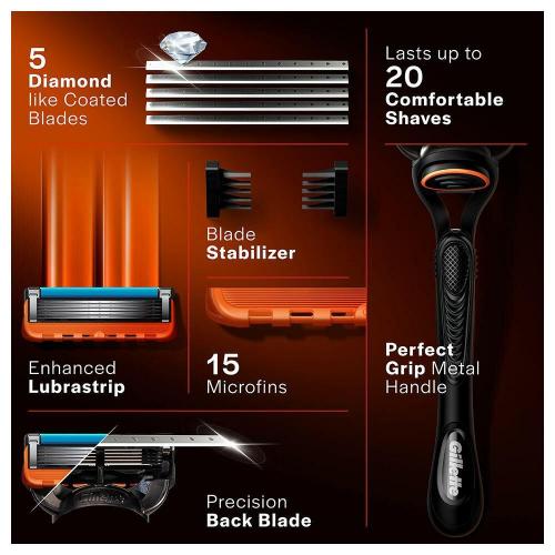 Gillette Fusion Cartridges 2 pcs