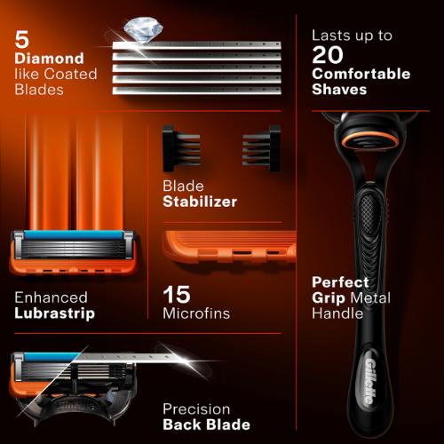 Gillette Fusion Razor 1 pc