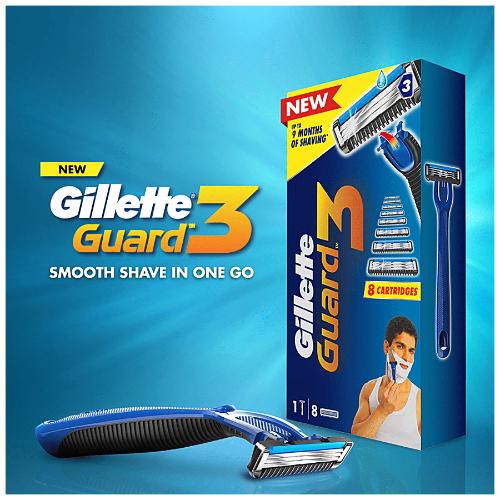 Gillette Guard 3 Cartridges pack of 8