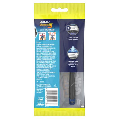 Gillette Guard 3 Razor N Cart pack of 2