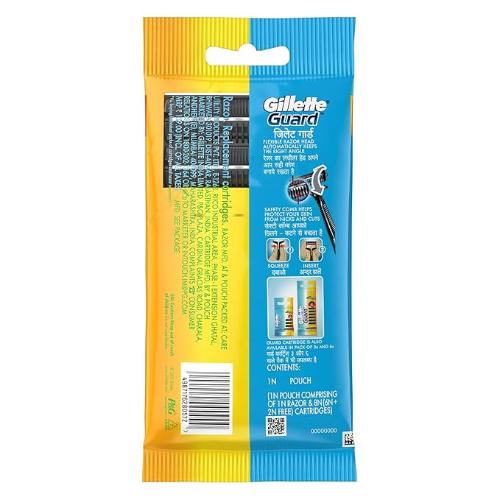 Gillette Guard Razor And Cart pack of 8